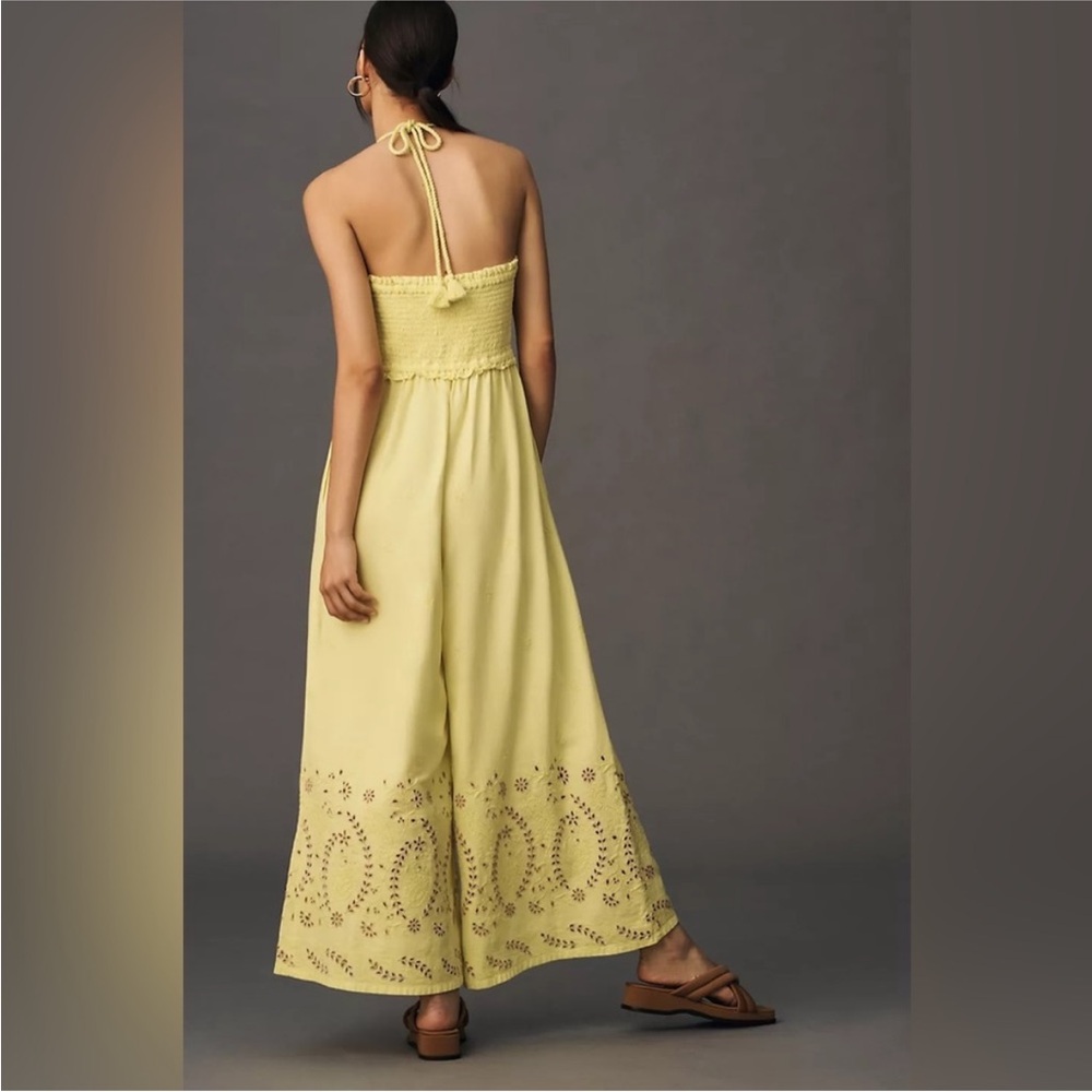 Anthropologie Yellow Jumpsuit - Picture 5 of 12